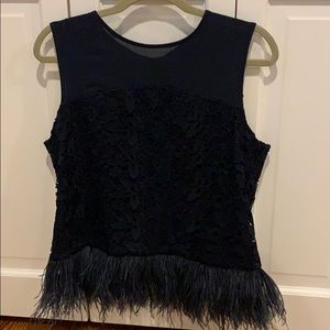Anthropologie sleeveless fun top